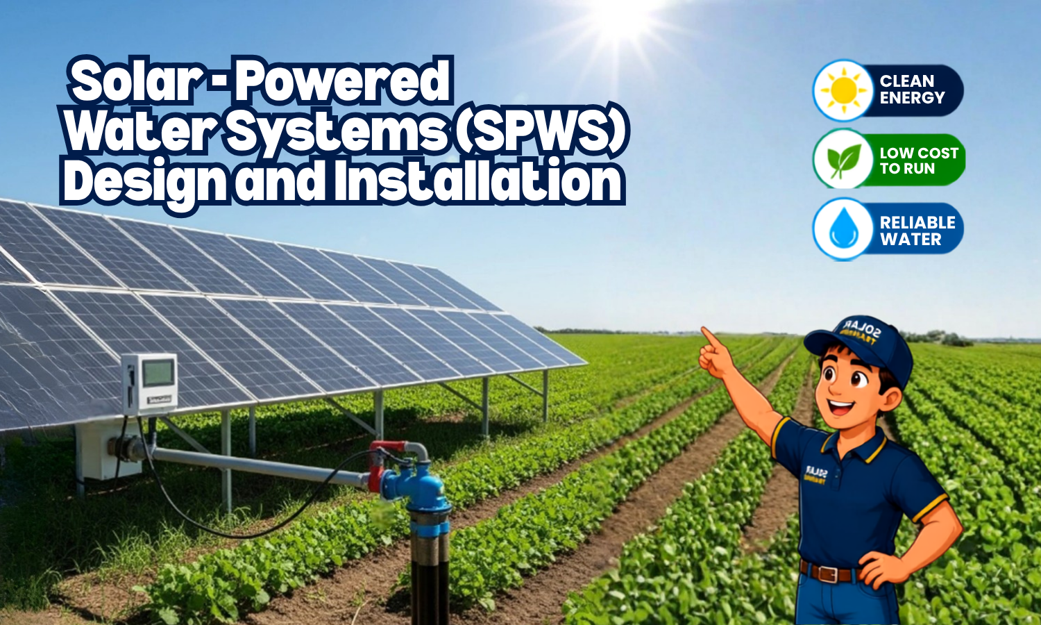 Solar-Powered Water Systems (SPWS) Design and Installation